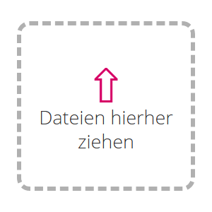 Vorschau: Upload per Drag & Drop
