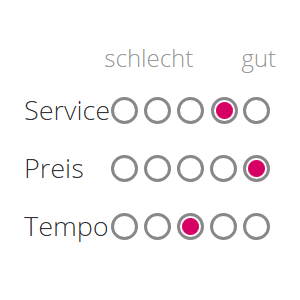 Vorschau: Likert-Matrix