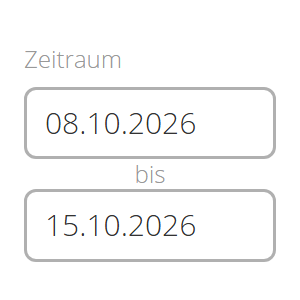 Vorschau: Zeitraum